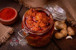 Mango Pickle/Mamidikaya Pachadi (Telangana Style)