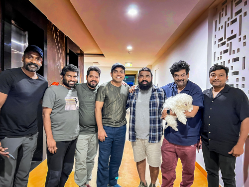 With Puri Jagannadh & Liger Team